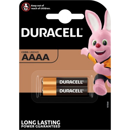 Duracell AAAA LR80425 Batteries 2pcs