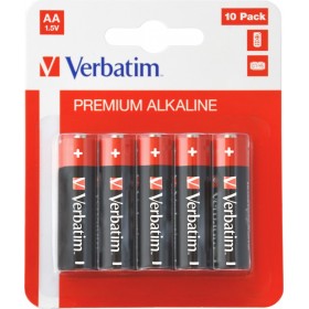 Verbatim Alkaline AA 10pcs Batteries