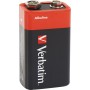 Verbatim Alkaline 9V Battery - 1 Piece