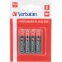 Verbatim Alkaline AAA 4pcs Batteries