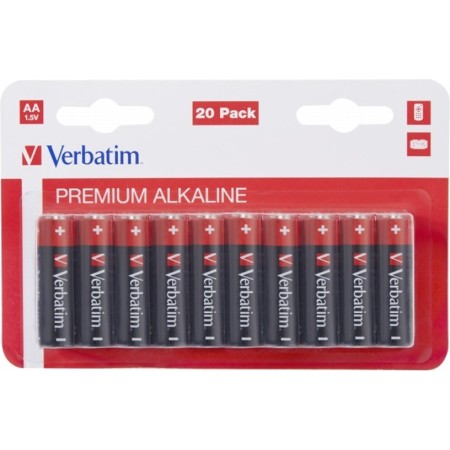 Verbatim Alkaline AA 20pcs Batteries