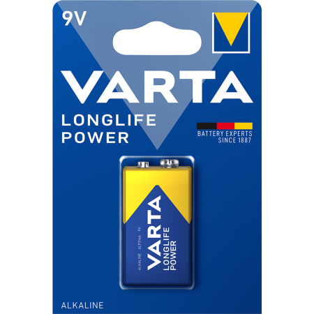 Varta Alkaline 9V Longlife Power Battery