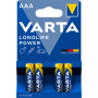 Varta Longlife Power AAA Batteries 4-Pack