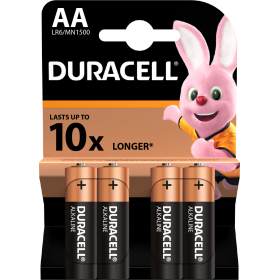 Duracell AA Batteries 4-Pack