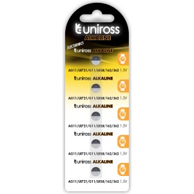 Uniross LR721 AG11 Alkaline 5-pack