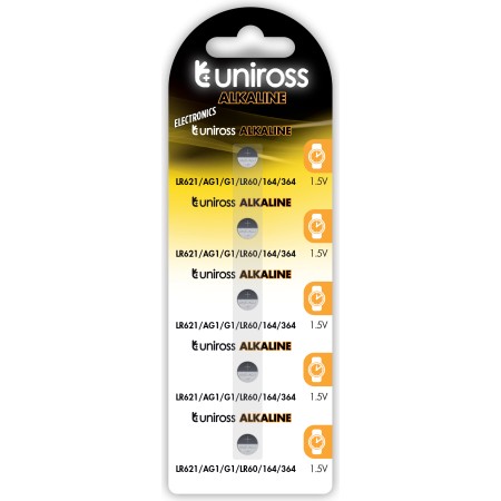 Uniross LR621 Coin Battery Pack