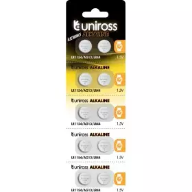 Uniross LR1154 AG13 LR44 Battery 10 pack