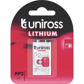 Uniross 9V Lithium Battery at Best Buy Cyprus