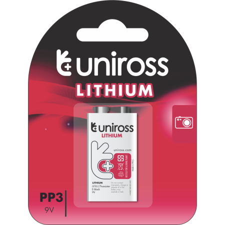 Uniross 9V Lithium Battery at Best Buy Cyprus