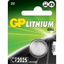 GP Lithium Button Cell CR2025 150mAh