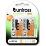 Uniross Rechargeable AA 1000 Hybrio Batteries