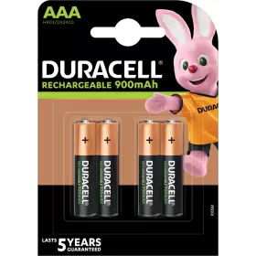 Duracell Rechargeable AAA Batteries 900mAh 4pcs