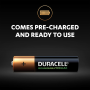 Duracell Rechargeable AAA Batteries 900mAh 4pcs