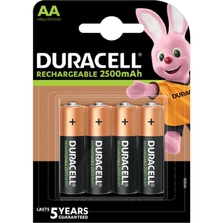 Duracell Rechargeable AA Batteries 4-pack