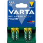 Varta Rechargeable AAA Batteries 1000mah 4pcs