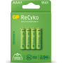 GP ReCyko+ AAA 950mAh Rechargeable Batteries