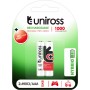 Uniross AAA 1000 Hybrio Rechargeable Batteries 2Pcs