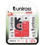 Uniross D 3000 Hybrio Rechargeable Batteries 2 Pcs