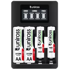 Uniross USB Charger with AA Batteries