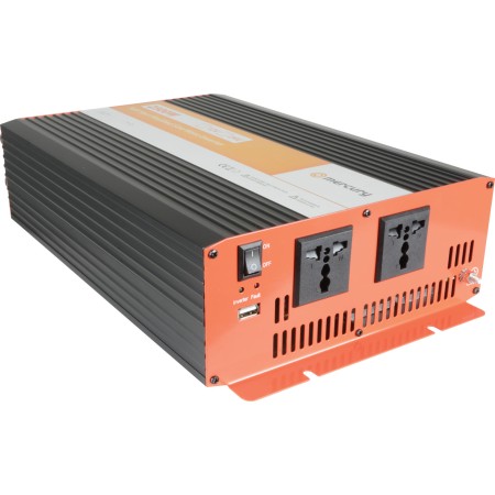 Mercury Inverter Pure Sine Wave 12VDC 600W USB