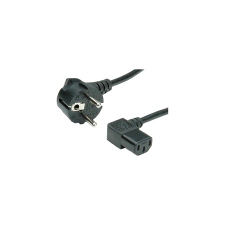 GBC Power Cable Scuko to IEC 90° 1.8m