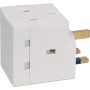 Mercury 3 Way UK Mains Adaptor 13A at Best Buy Cyprus