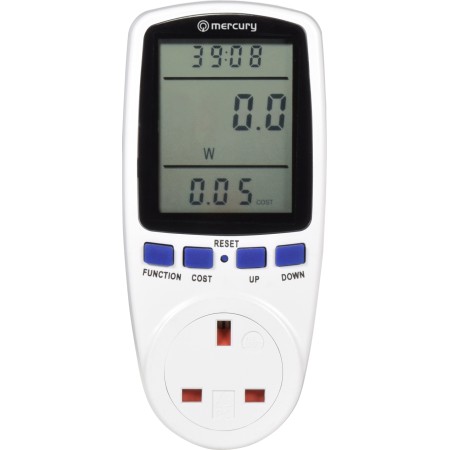 Mercury Appliance Power Meter UK plug