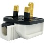 UK Power Plug 13A Heavy Duty Fused 10pk