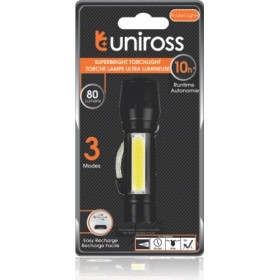 Uniross USB Rechargeable Pocket Light 80 Lumens