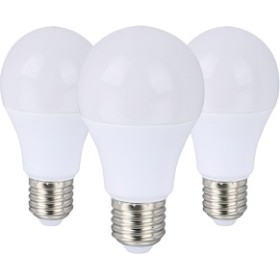 GBC ON LED Bulb E27 A60 11W (3PK)