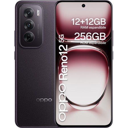 Oppo Reno12 5G Dual Sim 12GB RAM - Black Brown