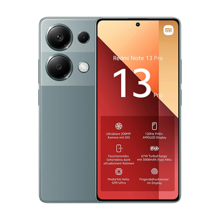 Xiaomi Redmi Note 13 Pro Green - 8GB RAM, 256GB