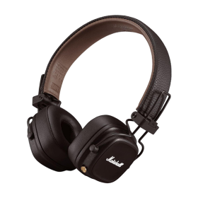 Marshall Major IV Wireless Headphones - Brown