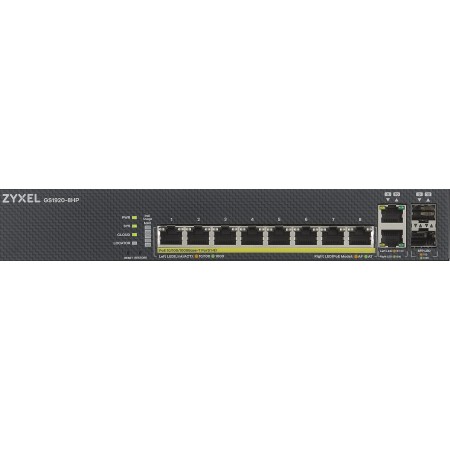 Zyxel Switch PoE Managed Cloud 8PoE GS1920-8HPV2