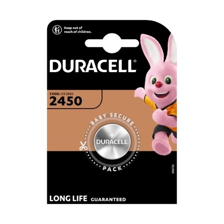 Duracell CR2450 Lithium Battery 1 Piece