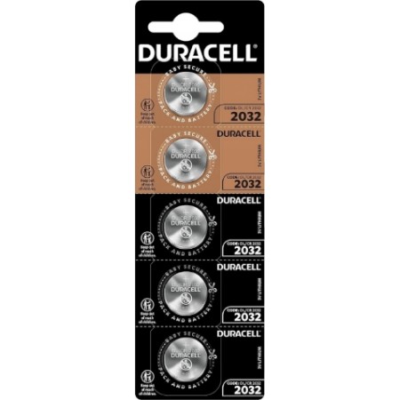 Duracell Lithium CR2032 5pcs Batteries