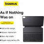 Baseus IT Bluetooth Keyboard with Case iPad 12.9'' Black