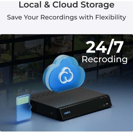Reolink WIFI Indoor PTZ Camera 3MP E321 White