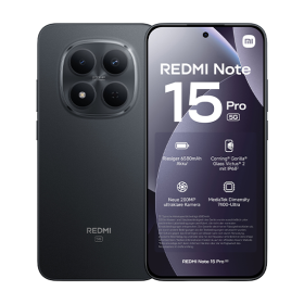 Xiaomi Redmi Note 15 Pro 5G Dual Sim 8GB RAM 256GB Black