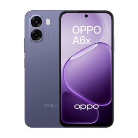 Oppo A6x 4G Dual Sim 4GB 128GB - Black Purple