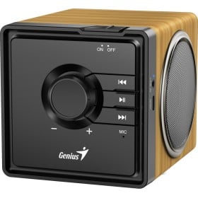 Genius SP-916BT Portable Speaker in Pine Wood