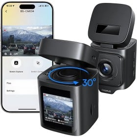 Baseus Car Dashcam 3K GPS+Solar PrimeTrip VD1 Black