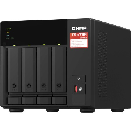 QNAP NAS 4-Bay AMD Ryzen Quad-Core, 8GB RAM
