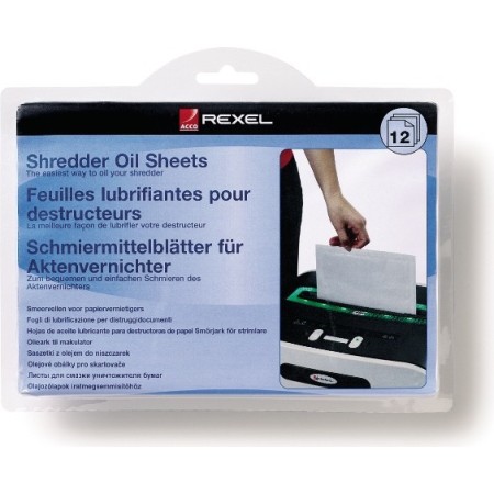 Rexel Shredder Oil Sheets (12) at Best Buy Cyprus