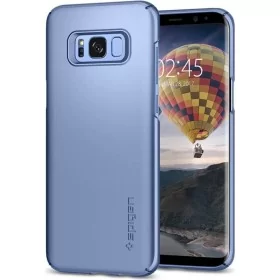 Introducing the Spigen Galaxy S8 Plus Case Thin Fit Blue Coral, the ultimate accessory to safeguard and enhance your smartphone 