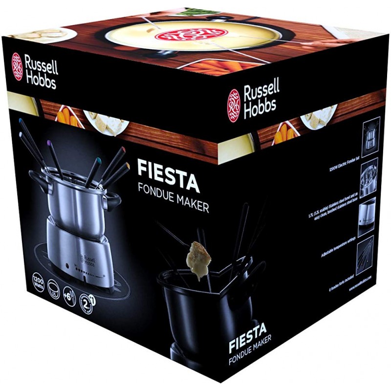 Russell Hobbs Cyprus,  Russell Hobbs Fiesta Fondue 2L 6 person UK Plug Included,  Waffle Makers & Grills, Small Appliances, Russ