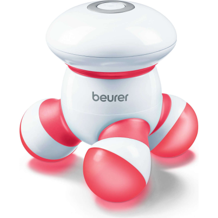 Introducing the Beurer MG 16 Massage-To-Go Red, the ultimate portable solution for all your relaxation needs!