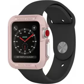 Introducing the Spigen Apple Watch Series 3/2/1 (42mm) Case Rugged Armor – the ultimate companion for your beloved Apple Watch!