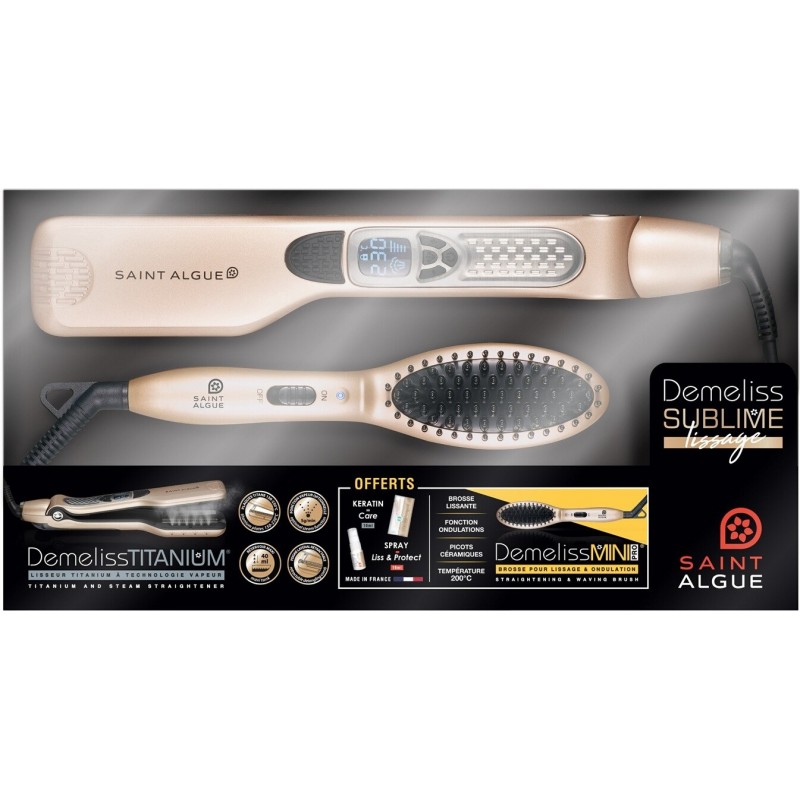 saint algue demeliss steam straightener