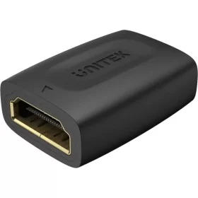 Introducing the Unitek HC HDMI Coupler F-F 4K Black A1013BK – the ultimate solution for seamless HDMI connections.